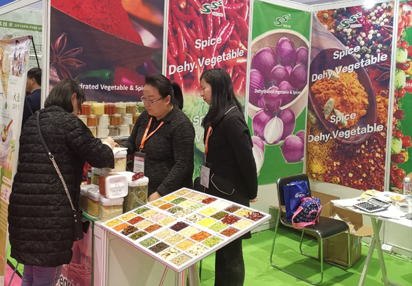 Shanghai Sinospices Sourcing Co., LTD successfully held an exhibition in Shanghai in 2019
